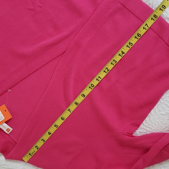 JUDE CONNALLY PRISCILLA SWEATER PIMA COTTON Hot Pink, Size XS NWT - Picture 16 of 16